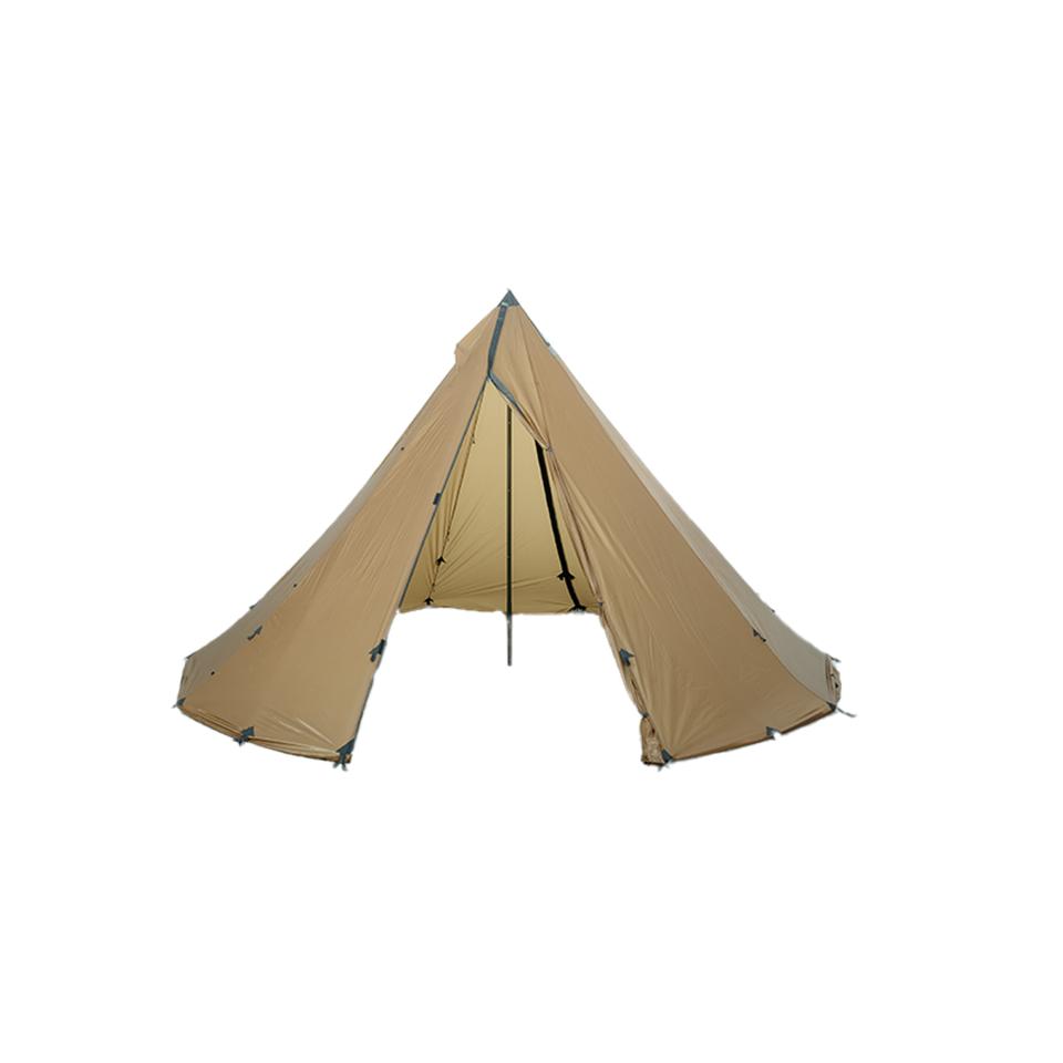 8 Person Tipi - Brown, No Screen | Guidefitter