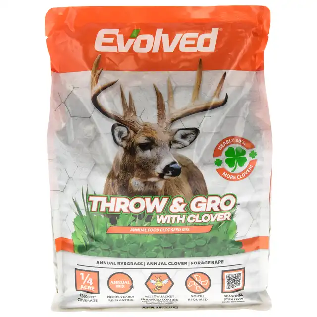 THROW & GRO WITH CLOVER - 5LB