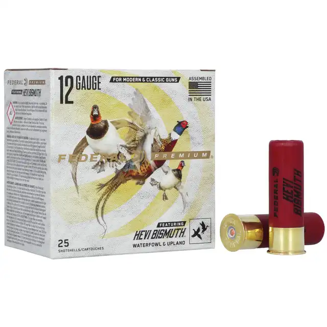 Premium HEVI-Bismuth 12 Gauge Shot Size 4 Shot Charge 1 3/8 - image 2