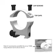 Thumbnail of 7214M Warne Mountain Tech 30mm, Medium Matte Rings, image 4
