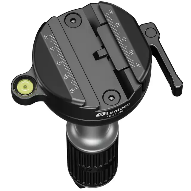 YB-75LRC Leveling Head with Large Handle for 75mm Bowl