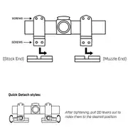 Thumbnail of 221M Warne 34mm, PA, Medium Matte Rings, image 4