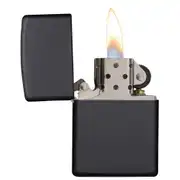 Thumbnail of Classic Black Matte Pocket Lighter, image 3