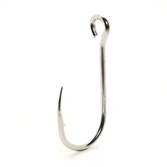Stainless Steel Salmon Siwash Hook - 3X Strong