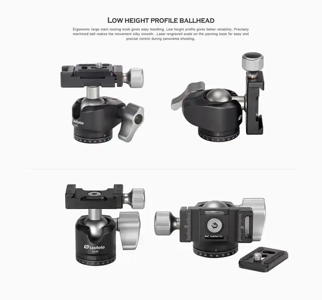 LS-223C X Version Mini Ranger Series Tripod + Ballhead Set