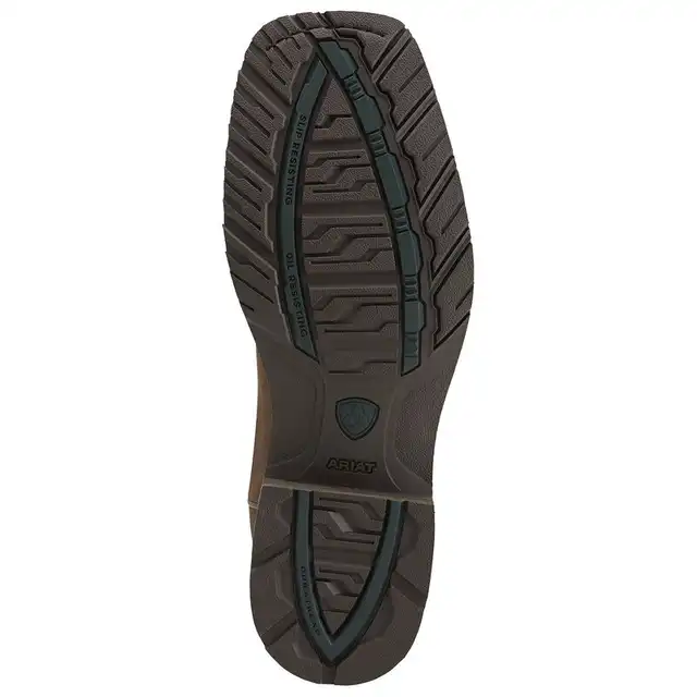 HYBRID RANCHER WATERPROOF WESTERN BOOT - OILY DISTRESSED BROWN - image 3