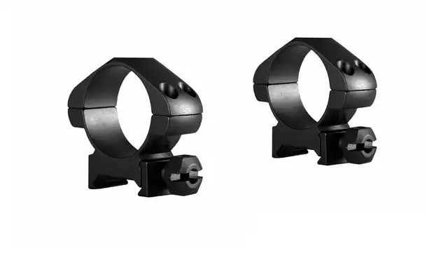 Precision Steel Ring Mounts 30mm 2 Piece Weaver Medium