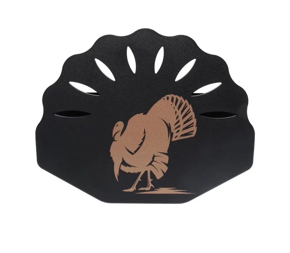 TURKEY FAN MOUNTING PLAQUE Guidefitter