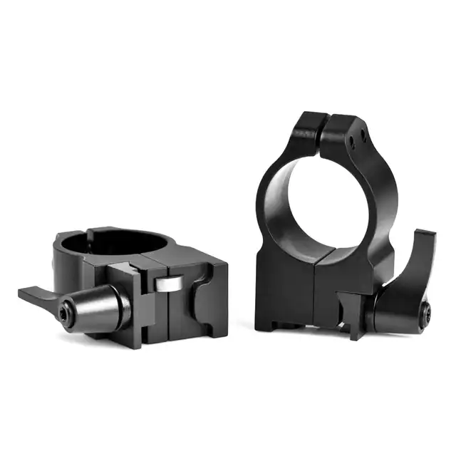 2R7LM Warne 1 inch Ruger M77, QD, High Matte Rings