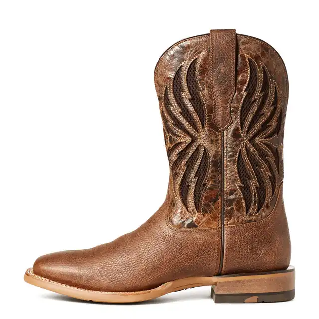 ARENA RECORD VENTTEK WESTERN BOOT - TOFFEE CRUNCH - image 2
