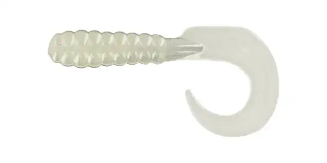 Esche Hook Headz™ 3 Curl Tail Grub - Confezione Da 15 - 12 Colori Disponibili