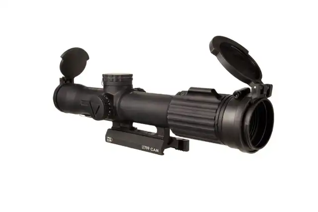 SCO VCOG® 1-8x28 Riflescope - Red MRAD Tree Reticle , Flip caps, w/ Larue Tactical® LT799 Mount - image 3