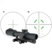 Thumbnail of VCOG® 1-6x24; Segmented Circle/Crosshair MIL Govt. Reticle w/ Thumb Screw Mt., image 1