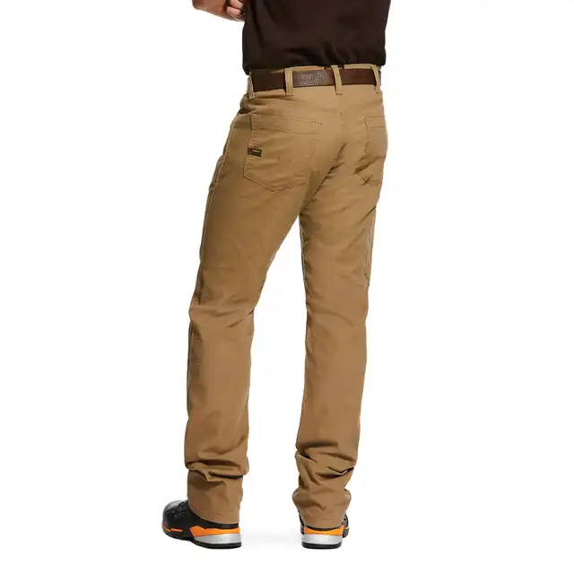 REBAR M4 RELAXED DURASTRETCH MADE TOUGH STACKABLE STRAIGHT LEG PANT - FIELD KHAKI - image 2