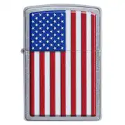 Thumbnail of Patriotic Pocket Lighter - Street Chrome, image 1