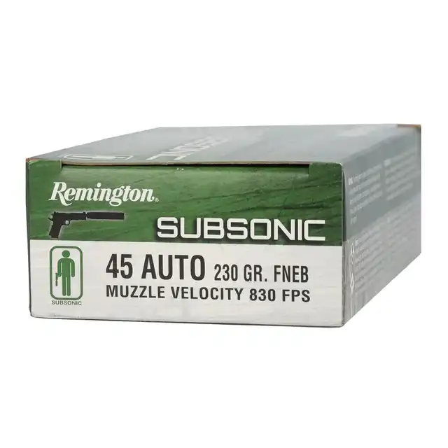 Subsonic Handgun 45 Auto 230 gr Flat Nose Enclosed Base - image 3