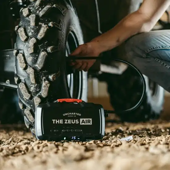 THE ZEUS AIR JUMP STARTER/INFLATOR | Guidefitter