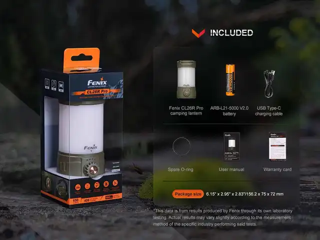 CL26R PRO Rechargeable Lantern | Guidefitter