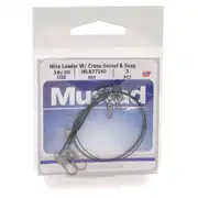 Thumbnail of Nylon-Coated Wire Leader with Crane Swivel & Snap, image 2