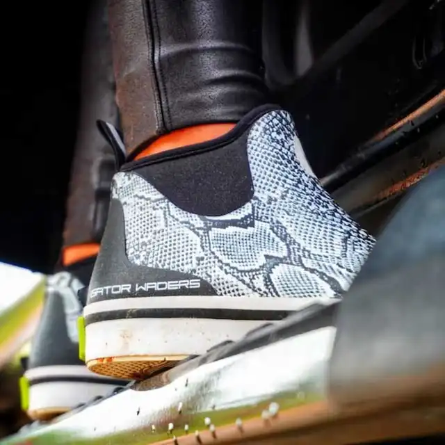 Women's Camp Boots - Snake Skin - image 10