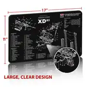 Thumbnail of Springfield Armory XDe - TekMat Gun Cleaning Mat, image 3