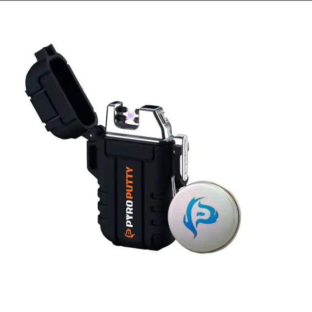 Pyro Putty Dual Arc Rechargeable Electronic Lighter | Guidefitter