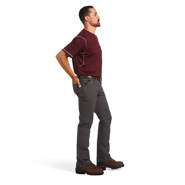 REBAR M7 SLIM DURASTRETCH MADE TOUGH STRAIGHT PANT - REBAR GREY - image 7