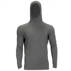 BlackOvis Venture Merino 1/4 Zip Hoodie | Guidefitter