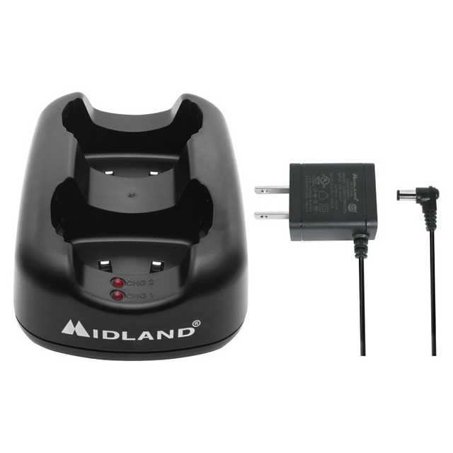 Midland AVP21 Dual Desktop Charger - Thumbnail 2