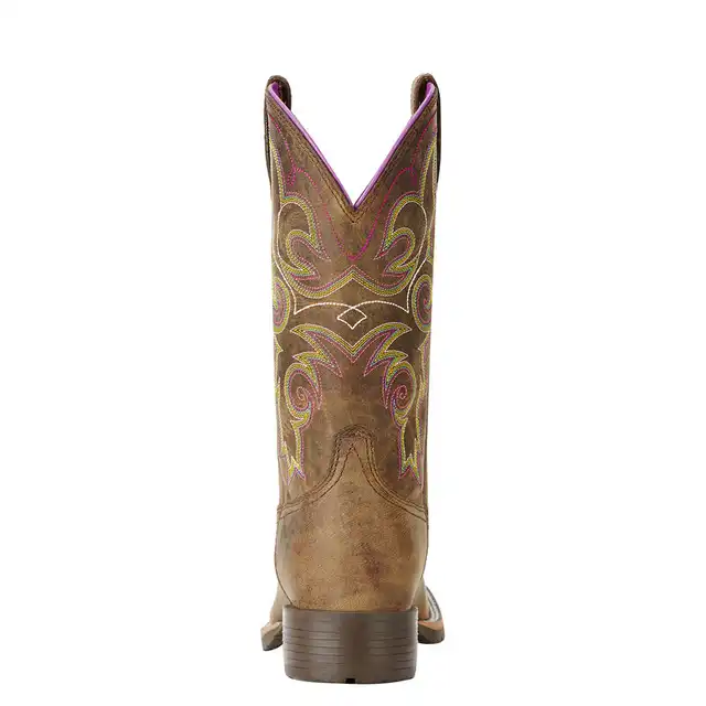 WOMEN'S HYBRID RANCHER WESTERN BOOT - DISTRESSED BROWN - image 2
