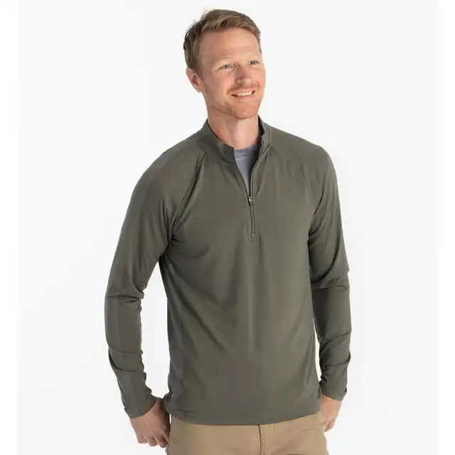 ウェア Bamboo Men's Bamboo Flex Quarter Zip | Guidefitter