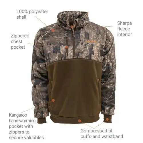 SHIELD QUARTER ZIP JACKET - image 3