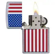 Thumbnail of Patriotic Pocket Lighter - Street Chrome, image 2
