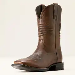 CIRCUIT PATRIOT WESTERN BOOT - WEATHERED TAN | Guidefitter display picture 3