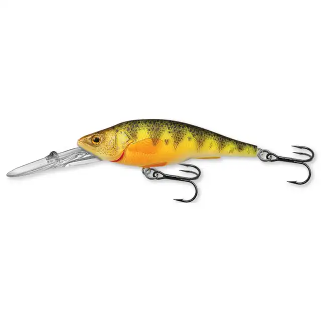 Leurre Crankbait Vintage – Plongée Peu Profonde, Pêche En Eau Douce, Plastique USA