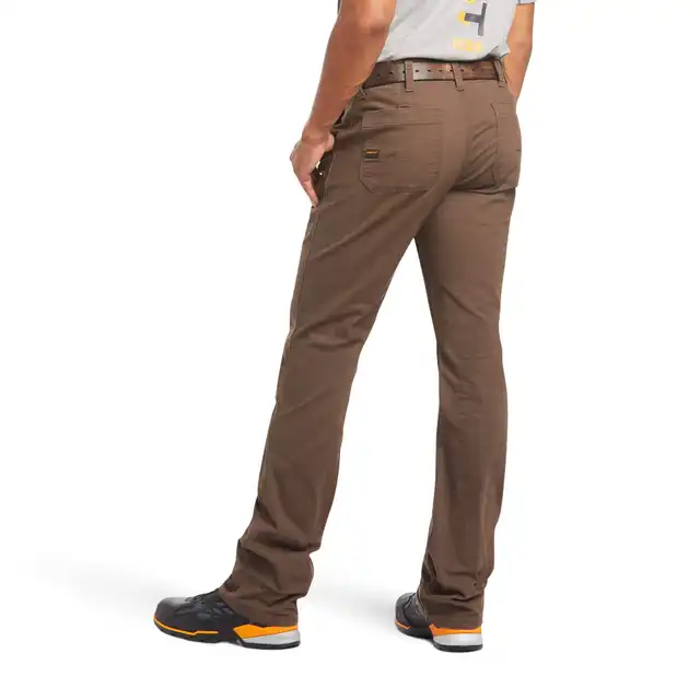 REBAR M4 RELAXED DURASTRETCH MADE TOUGH DOUBLE FRONT STACKABLE STRAIGHT LEG PANT - WREN - image 2