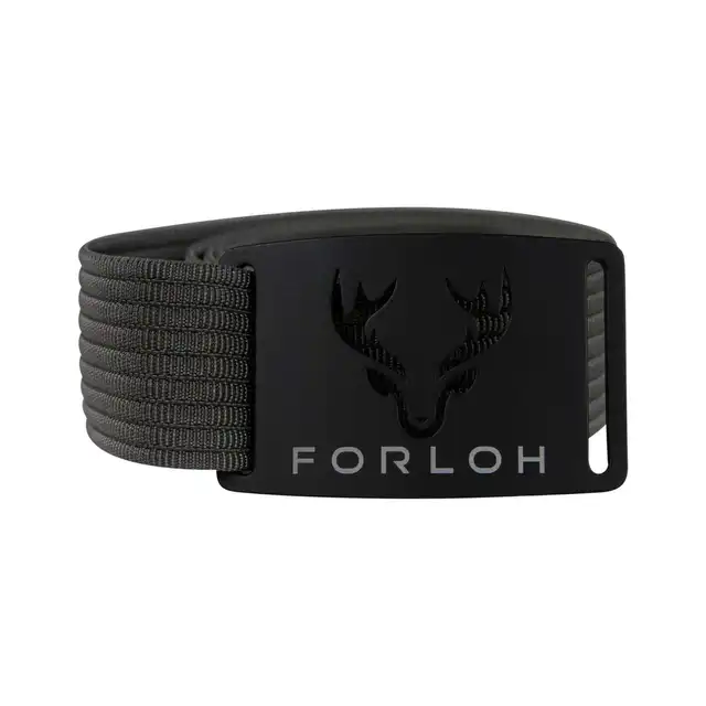 Black Buckle Technical Hunting Belt