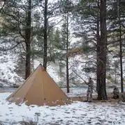 Thumbnail of 8 Person Brown Hot Tent Bundle, image 1