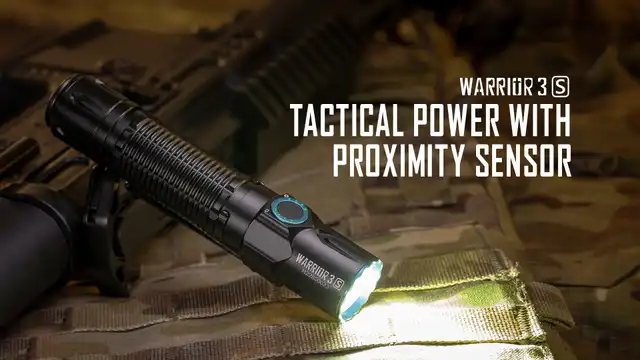 Warrior 3S High Beam Tactical Flashlight | Guidefitter