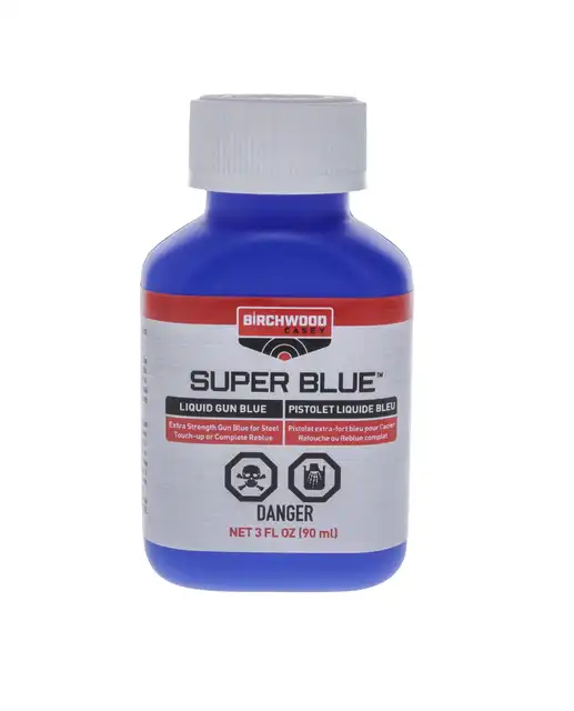 SUPER BLUE® LIQUID GUN BLUE, 3 OZ.