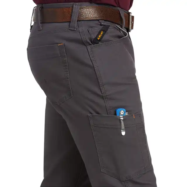 REBAR M7 SLIM DURASTRETCH MADE TOUGH STRAIGHT PANT - REBAR GREY - image 3